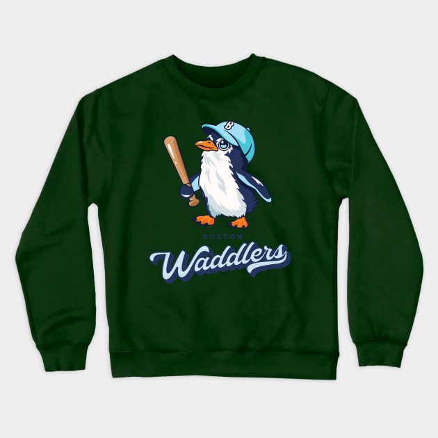 Boston Waddlers Crewneck Sweatshirt by Hey Riddle Riddle